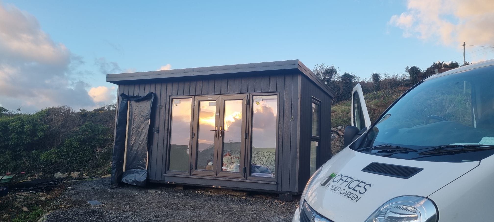 Garden Office & Storage Room Anglesey Garden Room Co